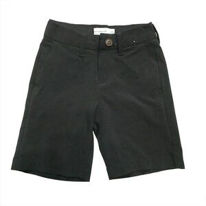 abercrombie kids black chino short size 5-6 regular